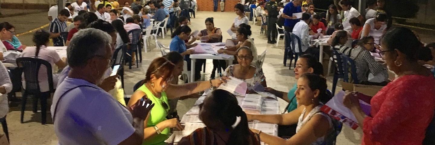 VALGOBSERVATION I COLOMBIA: INTERNATIONAL SOLIDARITET ER AFGØRENDE FOR FREDEN